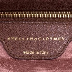 Stella McCartney Copper Faux Leather Falabella Tote For Women -Stella McCartney Sales luxury women stella mccartney used handbags p109298 009