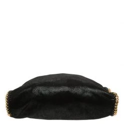 Stella McCartney Black Shaggy Deer Faux Leather Small Falabella Tote For Women 18 Stella McCartney Black Shaggy Deer Faux Leather Small Falabella Tote For Women -Stella McCartney Sales luxury women stella mccartney used handbags p115187 006