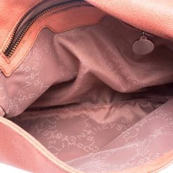 Stella McCartney Peach Faux Leather Falabella Shoulder Bag For Women -Stella McCartney Sales luxury women stella mccartney used handbags p117806 0007