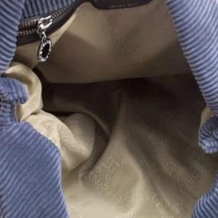 Stella McCartney Blue Corduroy Small Falabella Tote For Women -Stella McCartney Sales luxury women stella mccartney used handbags p123376 007