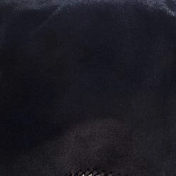 Stella McCartney Dark Blue Faux Leather Flap Shoulder Bag For Women 17 Stella McCartney Dark Blue Faux Leather Flap Shoulder Bag For Women -Stella McCartney Sales luxury women stella mccartney used handbags p123399 005