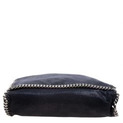 Stella McCartney Dark Blue Faux Leather Flap Shoulder Bag For Women 18 Stella McCartney Dark Blue Faux Leather Flap Shoulder Bag For Women -Stella McCartney Sales luxury women stella mccartney used handbags p123399 006