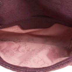 Stella McCartney Burgundy Faux Leather Falabella Crossbody Bag For Women -Stella McCartney Sales luxury women stella mccartney used handbags p123531 007