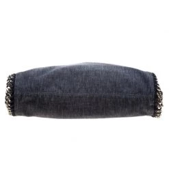 Stella McCartney Black Denim Falabella Shopper Tote For Women -Stella McCartney Sales luxury women stella mccartney used handbags p126522 006