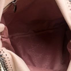 Stella McCartney Powder Pink Faux Leather Falabella Tote For Women -Stella McCartney Sales luxury women stella mccartney used handbags p128813 0008