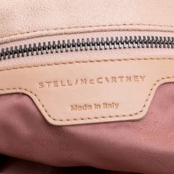 Stella McCartney Powder Pink Faux Leather Falabella Tote For Women -Stella McCartney Sales luxury women stella mccartney used handbags p128813 0009