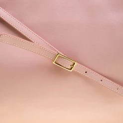 Stella McCartney Pink Faux Leather And Canvas Shoulder Bag For Women -Stella McCartney Sales luxury women stella mccartney used handbags p129972 0005