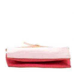 Stella McCartney Pink Faux Leather And Canvas Shoulder Bag For Women -Stella McCartney Sales luxury women stella mccartney used handbags p129972 0006