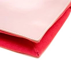 Stella McCartney Pink Faux Leather And Canvas Shoulder Bag For Women -Stella McCartney Sales luxury women stella mccartney used handbags p129972 0011