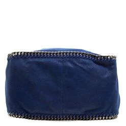 Stella McCartney Blue Faux Leather Falabella Hobo For Women -Stella McCartney Sales luxury women stella mccartney used handbags p132988 0006