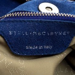 Stella McCartney Blue Faux Leather Falabella Hobo For Women -Stella McCartney Sales luxury women stella mccartney used handbags p132988 0008