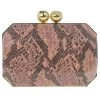 Stella McCartney Pink Faux Python Lucia Clutch For Women -Stella McCartney Sales luxury women stella mccartney used handbags p13721 0001