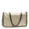 Stella McCartney Cream Leather Falabella Crossbody Bag For Women -Stella McCartney Sales luxury women stella mccartney used handbags p137397 0001