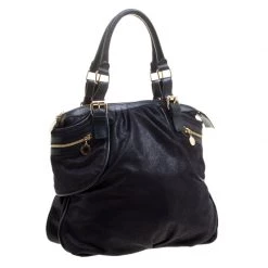 Stella McCartney Dark Blue Faux Suede Tote For Women 15 Stella McCartney Dark Blue Faux Suede Tote For Women -Stella McCartney Sales luxury women stella mccartney used handbags p137863 003