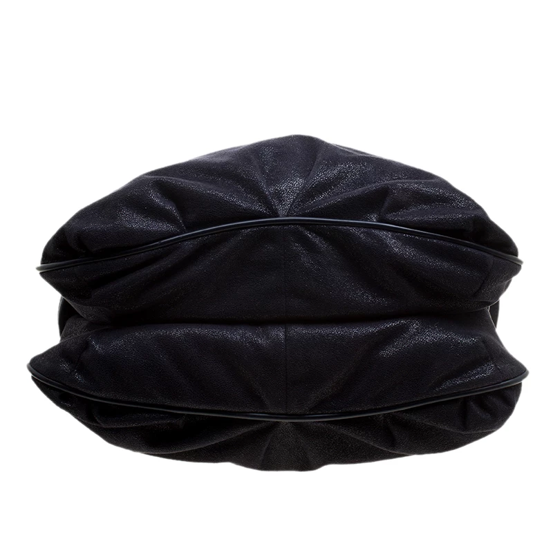 Stella McCartney Dark Blue Faux Suede Tote For Women 8 Stella McCartney Dark Blue Faux Suede Tote For Women - Image 6