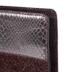 Stella McCartney Red Faux Leather Patchwork Oversized Waverley Clutch For Women -Stella McCartney Sales luxury women stella mccartney used handbags p14144 007