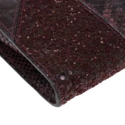 Stella McCartney Red Faux Leather Patchwork Oversized Waverley Clutch For Women -Stella McCartney Sales luxury women stella mccartney used handbags p14144 011