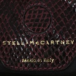 Stella McCartney Red Faux Leather Patchwork Oversized Waverley Clutch For Women -Stella McCartney Sales luxury women stella mccartney used handbags p14144 014