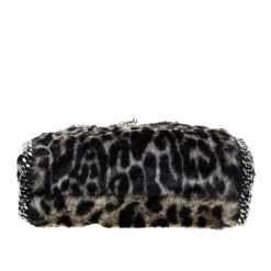 Stella McCartney Beige Faux Fur Mini Falabella Tote For Women -Stella McCartney Sales luxury women stella mccartney used handbags p143809 0006
