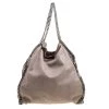 Stella McCartney Grey Faux Leather Large Falabella Tote For Women -Stella McCartney Sales luxury women stella mccartney used handbags p165077 009