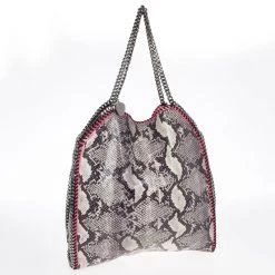 Stella McCartney Animal Chalk Falabella Faux Snakeskin Tote For Women 18 Stella McCartney Animal Chalk Falabella Faux Snakeskin Tote For Women -Stella McCartney Sales luxury women stella mccartney used handbags p16787 003