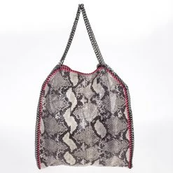 Stella McCartney Animal Chalk Falabella Faux Snakeskin Tote For Women 19 Stella McCartney Animal Chalk Falabella Faux Snakeskin Tote For Women -Stella McCartney Sales luxury women stella mccartney used handbags p16787 004
