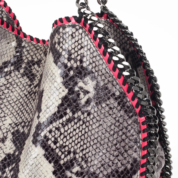 Stella McCartney Animal Chalk Falabella Faux Snakeskin Tote For Women 8 Stella McCartney Animal Chalk Falabella Faux Snakeskin Tote For Women - Image 6