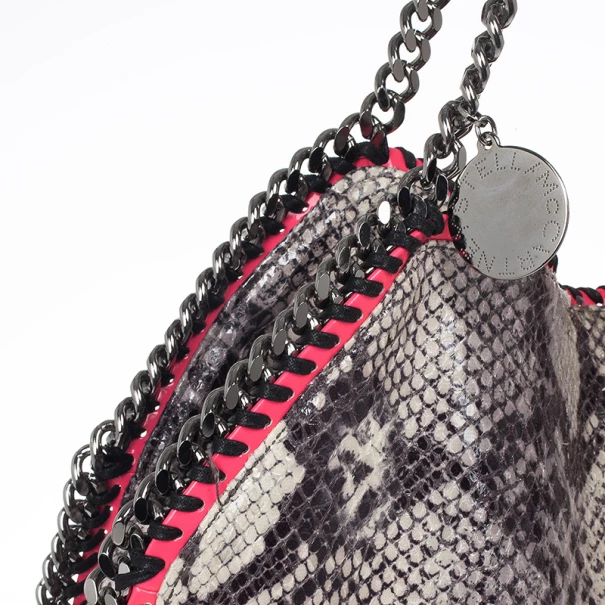 Stella McCartney Animal Chalk Falabella Faux Snakeskin Tote For Women 10 Stella McCartney Animal Chalk Falabella Faux Snakeskin Tote For Women - Image 8