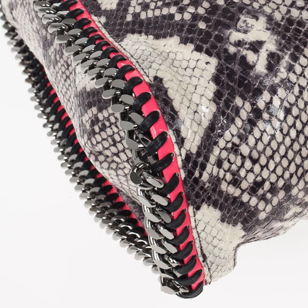 Stella McCartney Animal Chalk Falabella Faux Snakeskin Tote For Women 14 Stella McCartney Animal Chalk Falabella Faux Snakeskin Tote For Women - Image 12