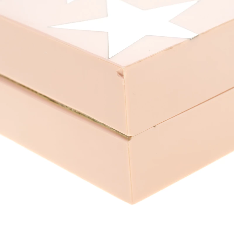 Stella McCartney Blush Pink Plexiglass Stars Clutch For Women 13 Stella McCartney Blush Pink Plexiglass Stars Clutch For Women - Image 11