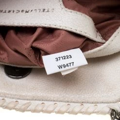 Stella McCartney Off White Faux Leather Mini Falabella Tote For Women -Stella McCartney Sales luxury women stella mccartney used handbags p187060 004