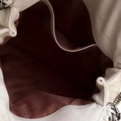 Stella McCartney Off White Faux Leather Mini Falabella Tote For Women -Stella McCartney Sales luxury women stella mccartney used handbags p187060 006