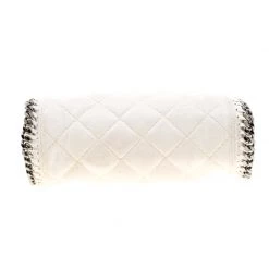 Stella McCartney Off White Faux Leather Mini Falabella Tote For Women -Stella McCartney Sales luxury women stella mccartney used handbags p187060 014