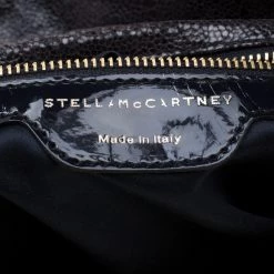 Stella McCartney Navy Blue Faux Leather Double Zip Clutch For Women -Stella McCartney Sales luxury women stella mccartney used handbags p196975 003