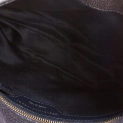 Stella McCartney Navy Blue Faux Leather Double Zip Clutch For Women -Stella McCartney Sales luxury women stella mccartney used handbags p196975 004