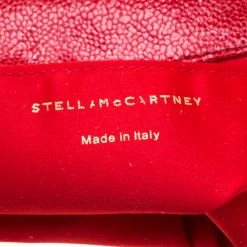Stella McCartney Red Faux Leather Appaloosa Clutch For Women 20 Stella McCartney Red Faux Leather Appaloosa Clutch For Women -Stella McCartney Sales luxury women stella mccartney used handbags p196986 003