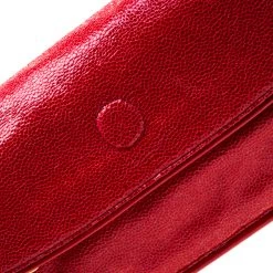 Stella McCartney Red Faux Leather Appaloosa Clutch For Women 17 Stella McCartney Red Faux Leather Appaloosa Clutch For Women -Stella McCartney Sales luxury women stella mccartney used handbags p196986 008