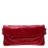 Stella McCartney Red Faux Leather Appaloosa Clutch For Women -Stella McCartney Sales luxury women stella mccartney used handbags p196986 009