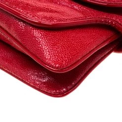 Stella McCartney Red Faux Leather Appaloosa Clutch For Women 23 Stella McCartney Red Faux Leather Appaloosa Clutch For Women -Stella McCartney Sales luxury women stella mccartney used handbags p196986 010