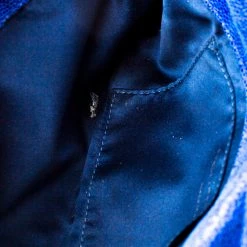 Stella McCartney Blue Faux Leather Appaloosa Clutch For Women -Stella McCartney Sales luxury women stella mccartney used handbags p197181 006