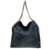 Stella McCartney Dark Green Faux Leather Small Falabella Tote For Women -Stella McCartney Sales luxury women stella mccartney used handbags p200550 008