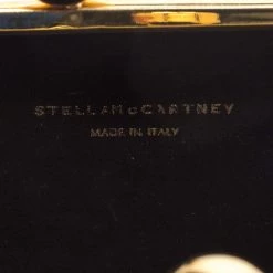 Stella McCartney Black/Brown Plexiglass Lucia Clutch For Women -Stella McCartney Sales luxury women stella mccartney used handbags p200787 003