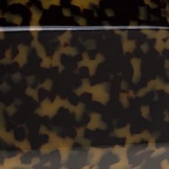 Stella McCartney Black/Brown Plexiglass Lucia Clutch For Women -Stella McCartney Sales luxury women stella mccartney used handbags p200787 005