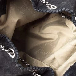 Stella McCartney Black Faux Leather Bucket Bag For Women 19 Stella McCartney Black Faux Leather Bucket Bag For Women -Stella McCartney Sales luxury women stella mccartney used handbags p216636 005