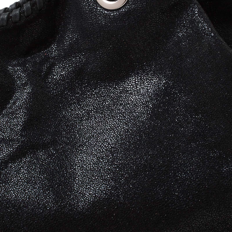 Stella McCartney Black Faux Leather Bucket Bag For Women 7 Stella McCartney Black Faux Leather Bucket Bag For Women - Image 5