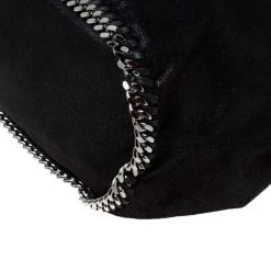 Stella McCartney Black Faux Leather Bucket Bag For Women 23 Stella McCartney Black Faux Leather Bucket Bag For Women -Stella McCartney Sales luxury women stella mccartney used handbags p216636 010