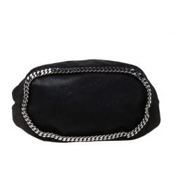 Stella McCartney Black Faux Leather Bucket Bag For Women 18 Stella McCartney Black Faux Leather Bucket Bag For Women -Stella McCartney Sales luxury women stella mccartney used handbags p216636 012