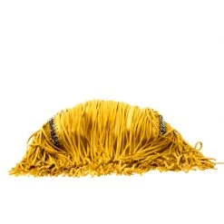 Stella McCartney Yellow Faux Leather Mini Falabella Fringe Tote For Women -Stella McCartney Sales luxury women stella mccartney used handbags p217670 011