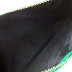 Stella McCartney Green Faux Alligator Chain Clutch For Women -Stella McCartney Sales luxury women stella mccartney used handbags p218166 004