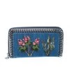 Stella McCartney Blue Denim Falabella Zip Around Wallet For Women -Stella McCartney Sales luxury women stella mccartney used handbags p221313 012